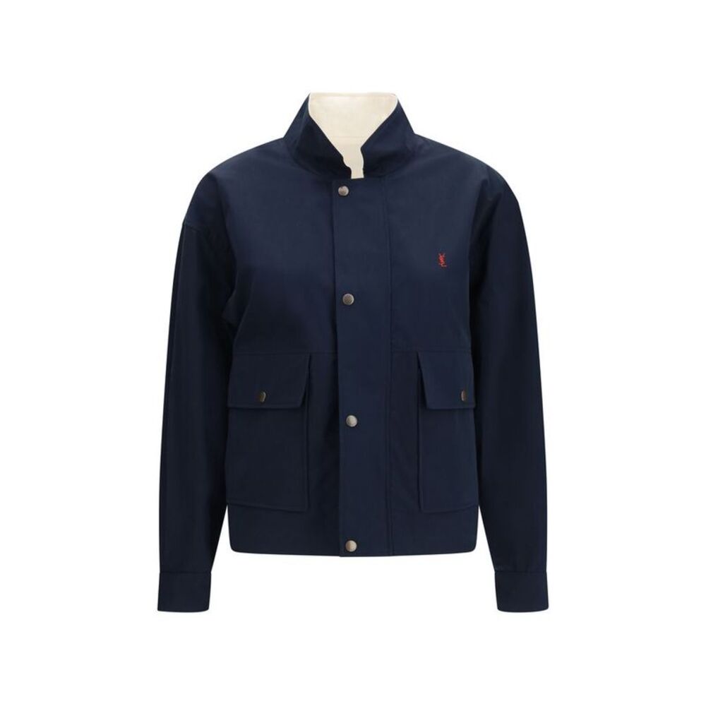 Saint Laurent Multicolor Cotton Women's Jacket